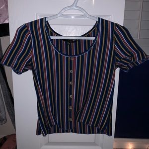 tight fitted short sleeve shirt